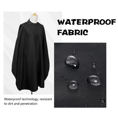 Waterproof Barber White Cape